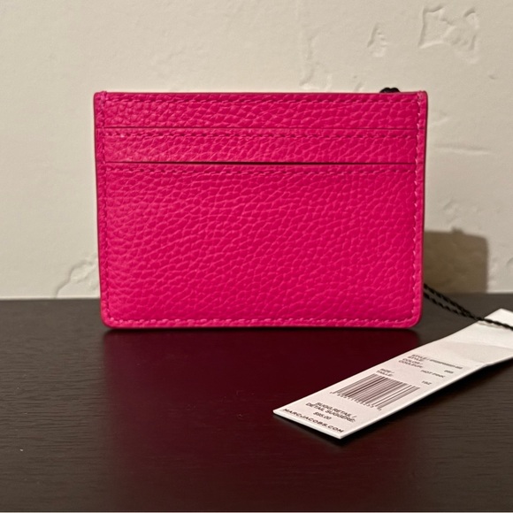 Marc Jacobs Card Holder in Hot Pink - Picture 2 of 2